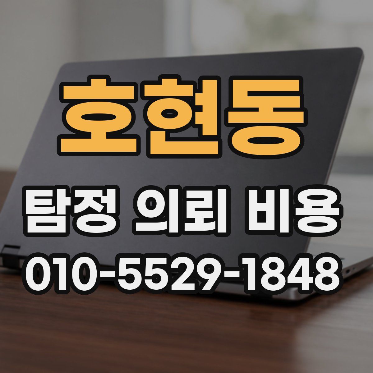 호현동 탐정 의뢰 비용