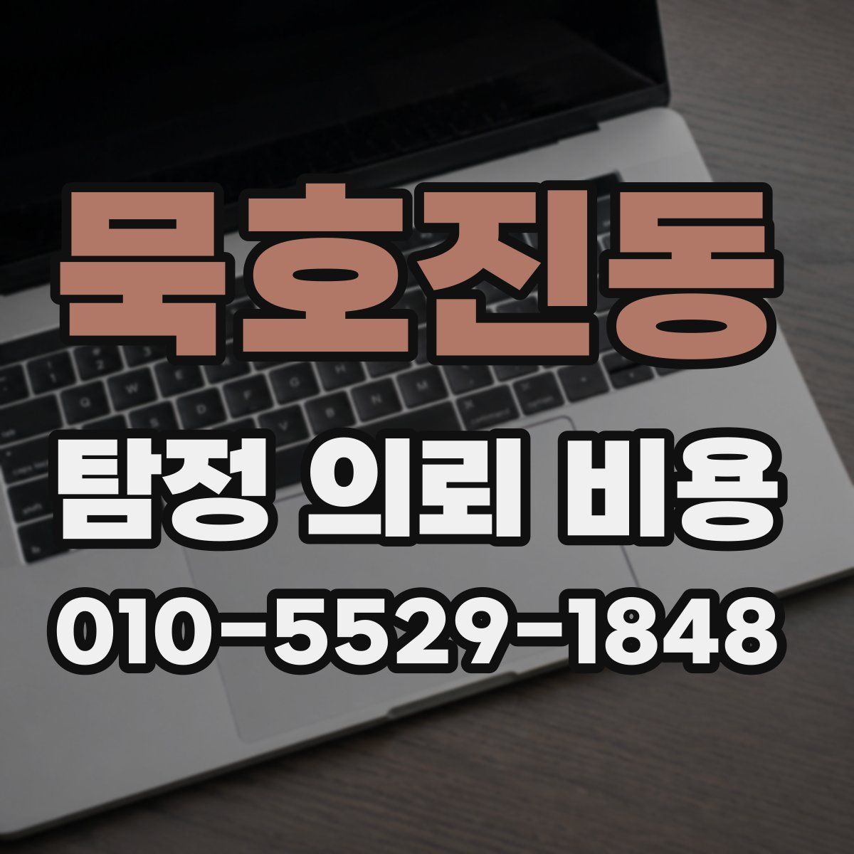 묵호진동 탐정 의뢰 비용