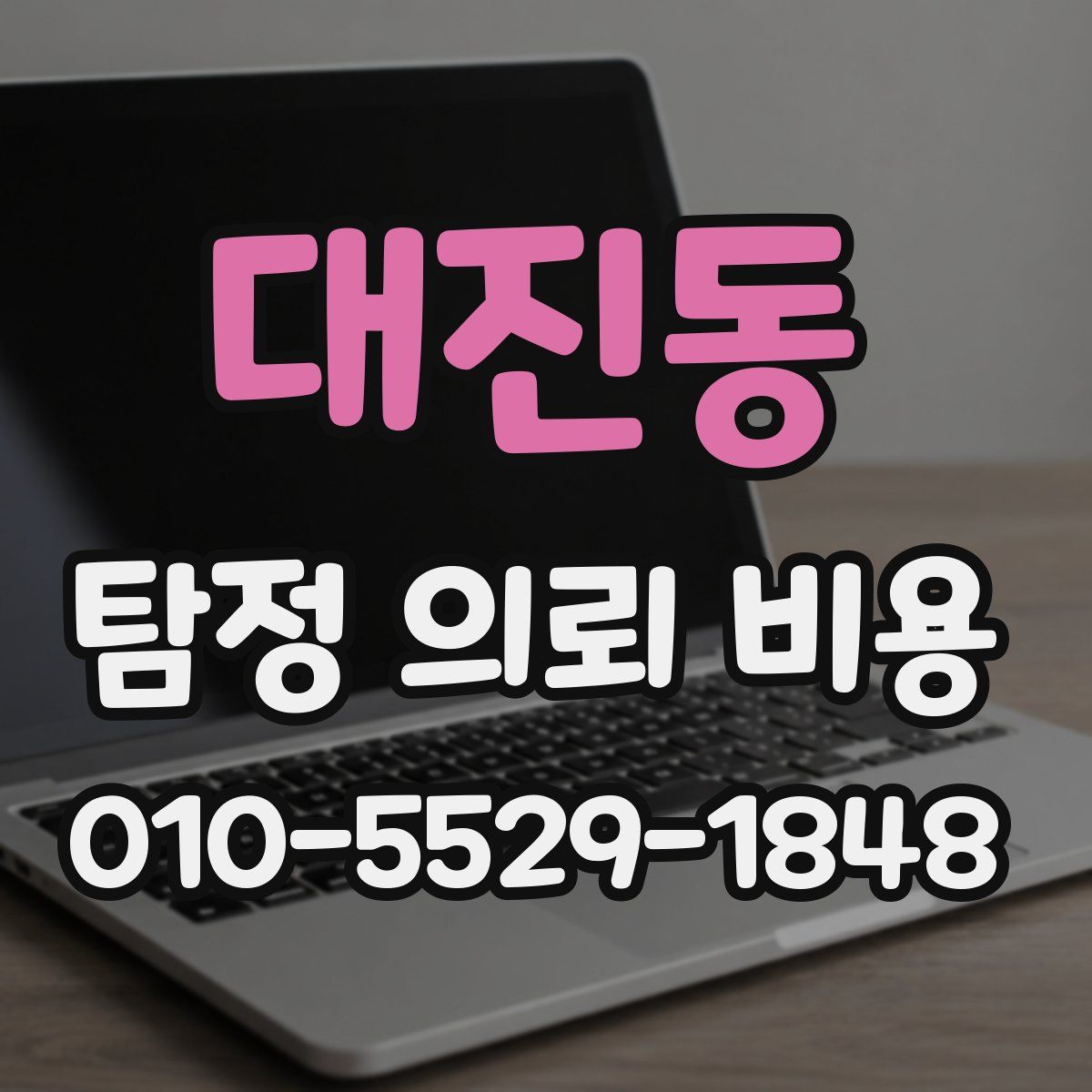 대진동 탐정 의뢰 비용