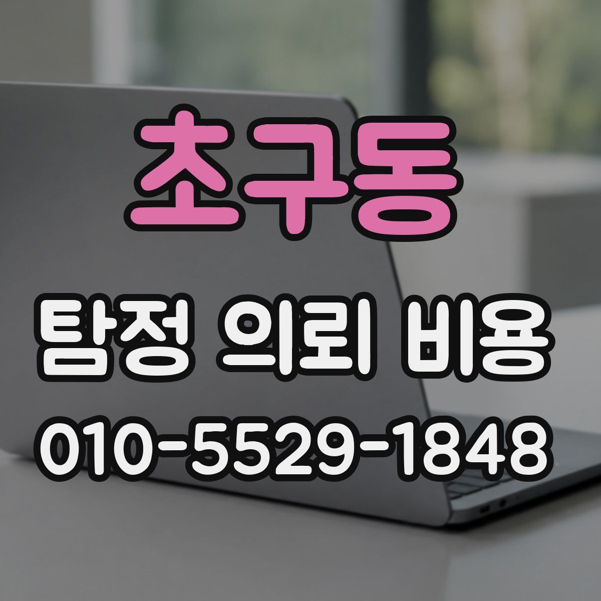 초구동 탐정 의뢰 비용