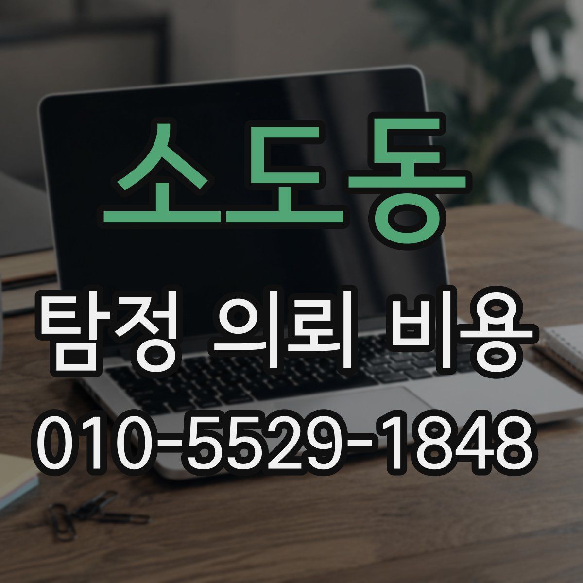 소도동 탐정 의뢰 비용