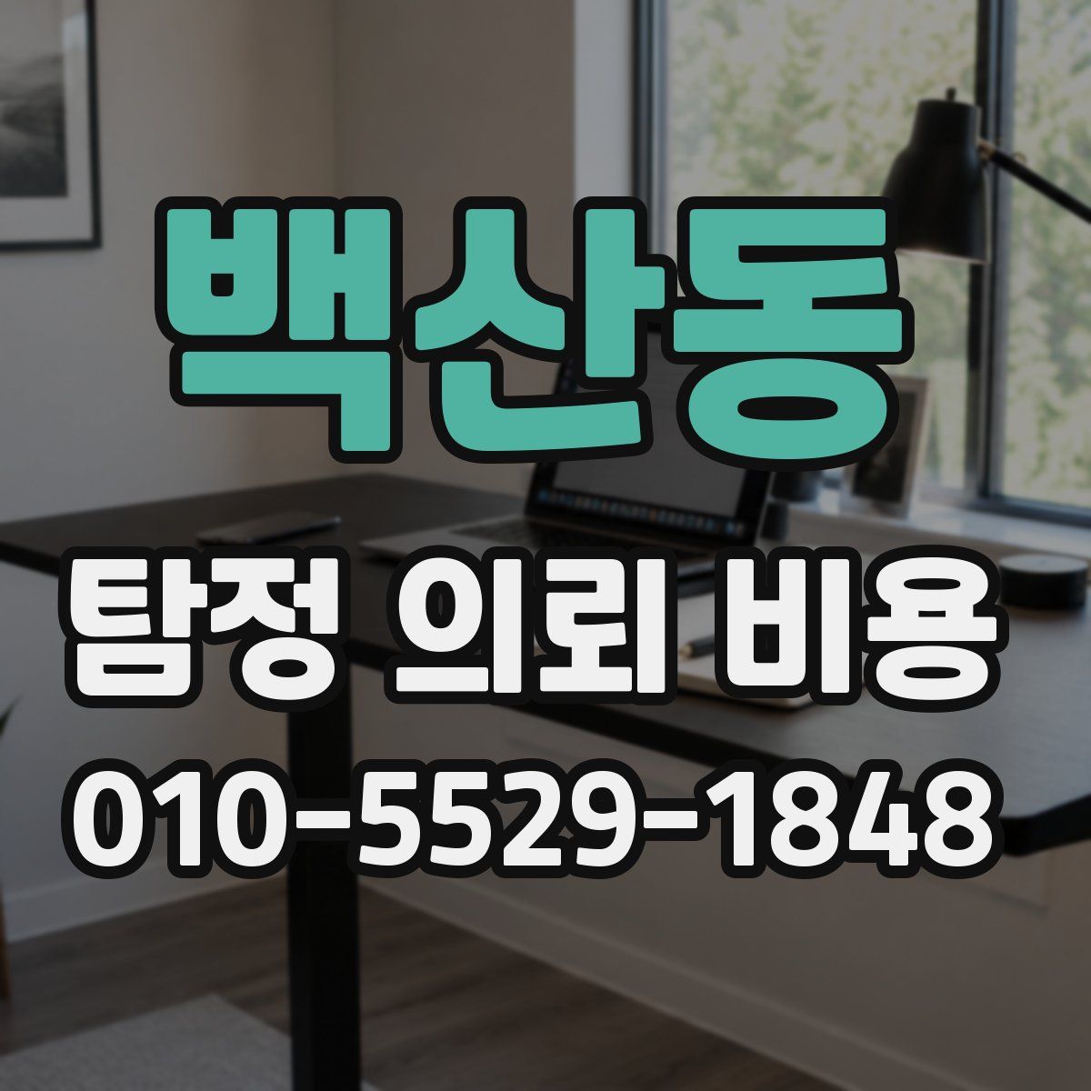 백산동 탐정 의뢰 비용