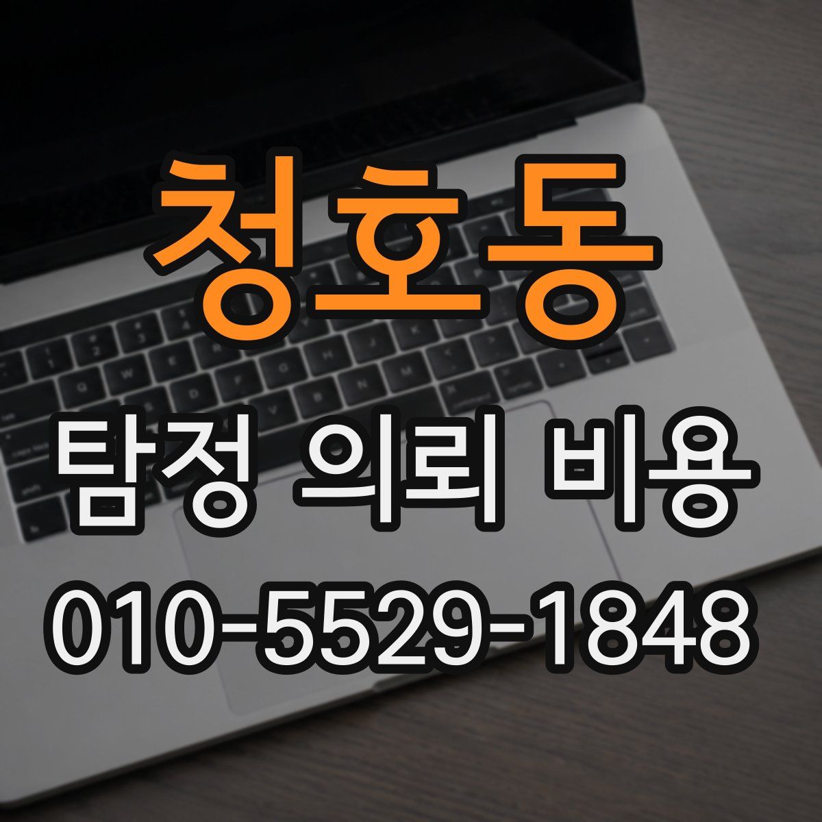 청호동 탐정 의뢰 비용