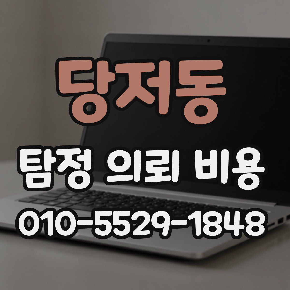 당저동 탐정 의뢰 비용
