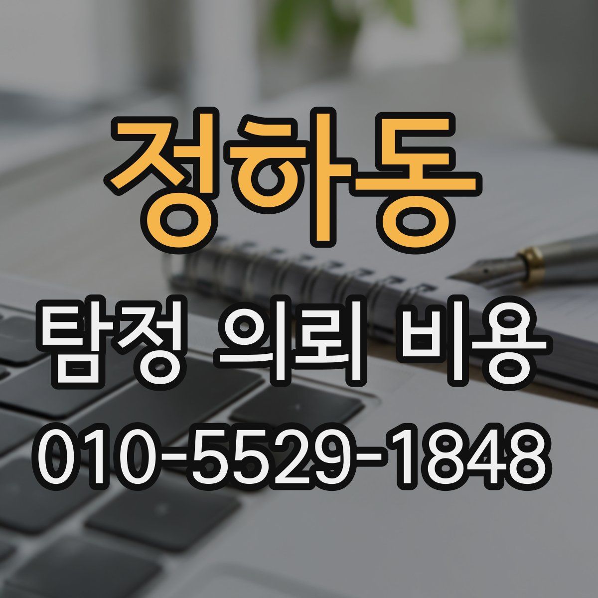 정하동 탐정 의뢰 비용