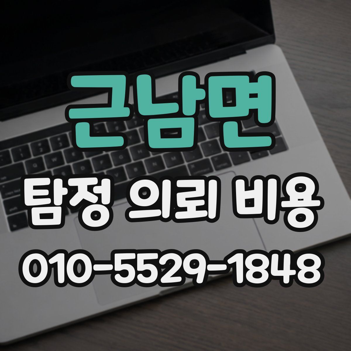 근남면 탐정 의뢰 비용
