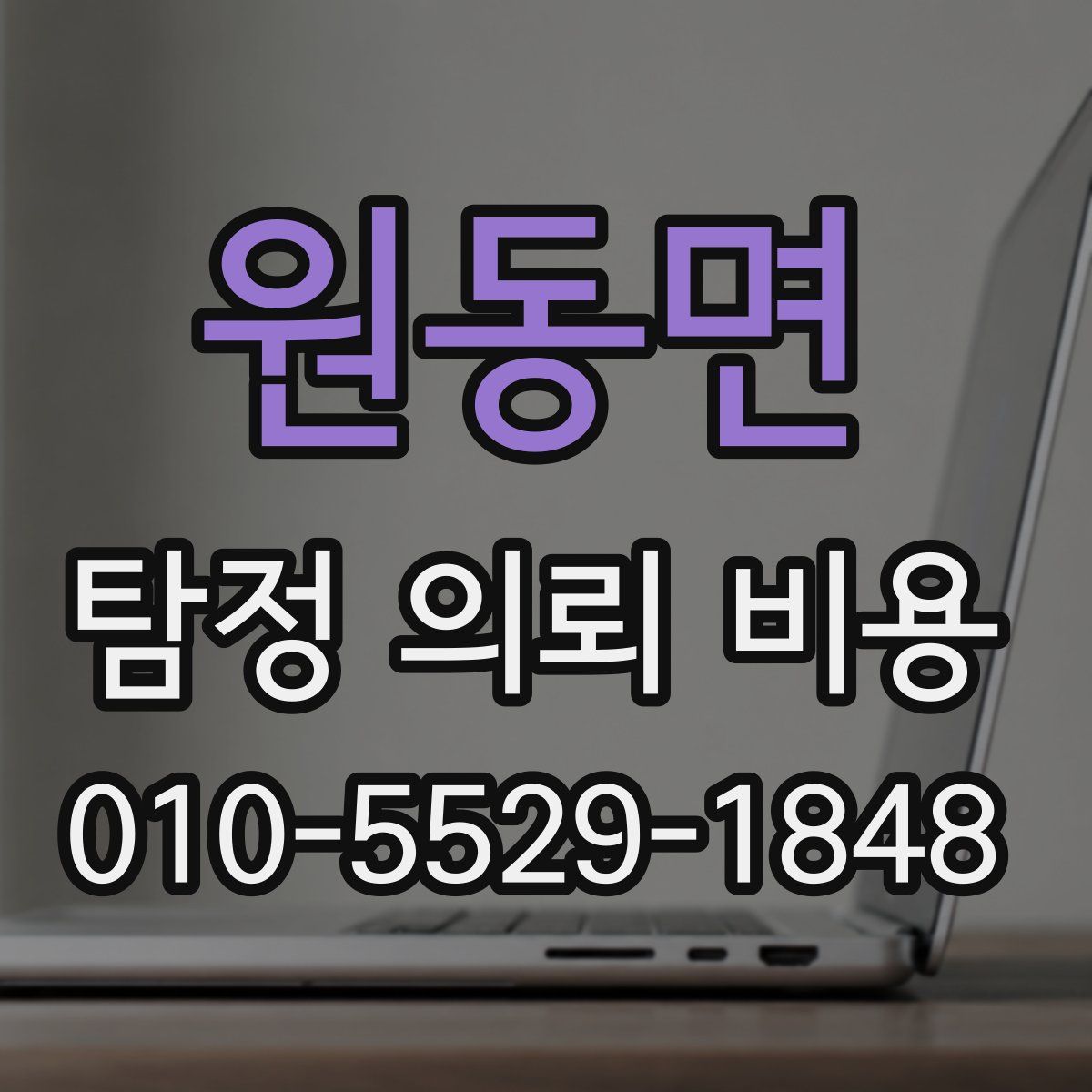 원동면 탐정 의뢰 비용