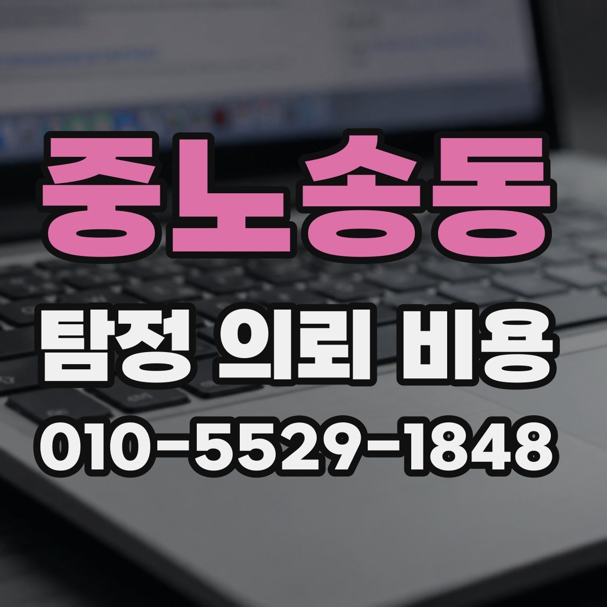 중노송동 탐정 의뢰 비용