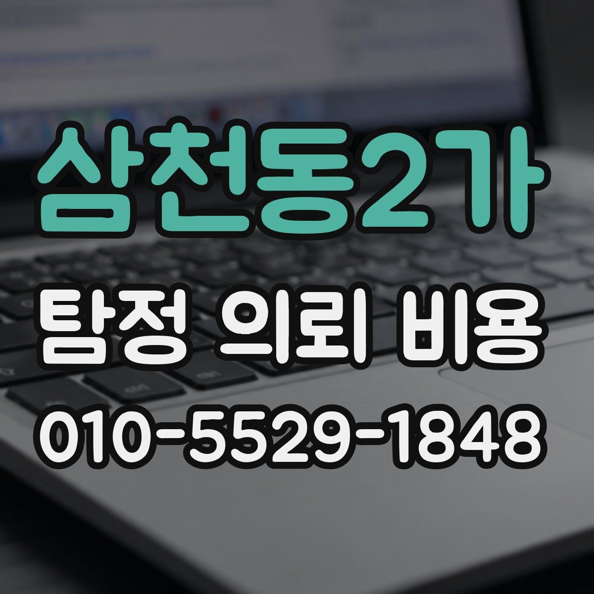 삼천동2가 탐정 의뢰 비용
