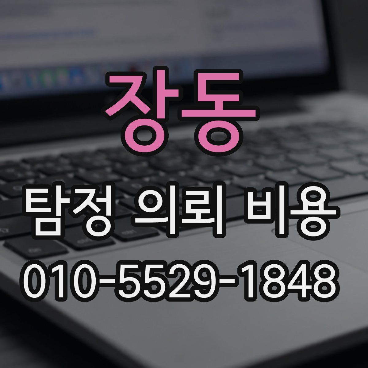 장동 탐정 의뢰 비용