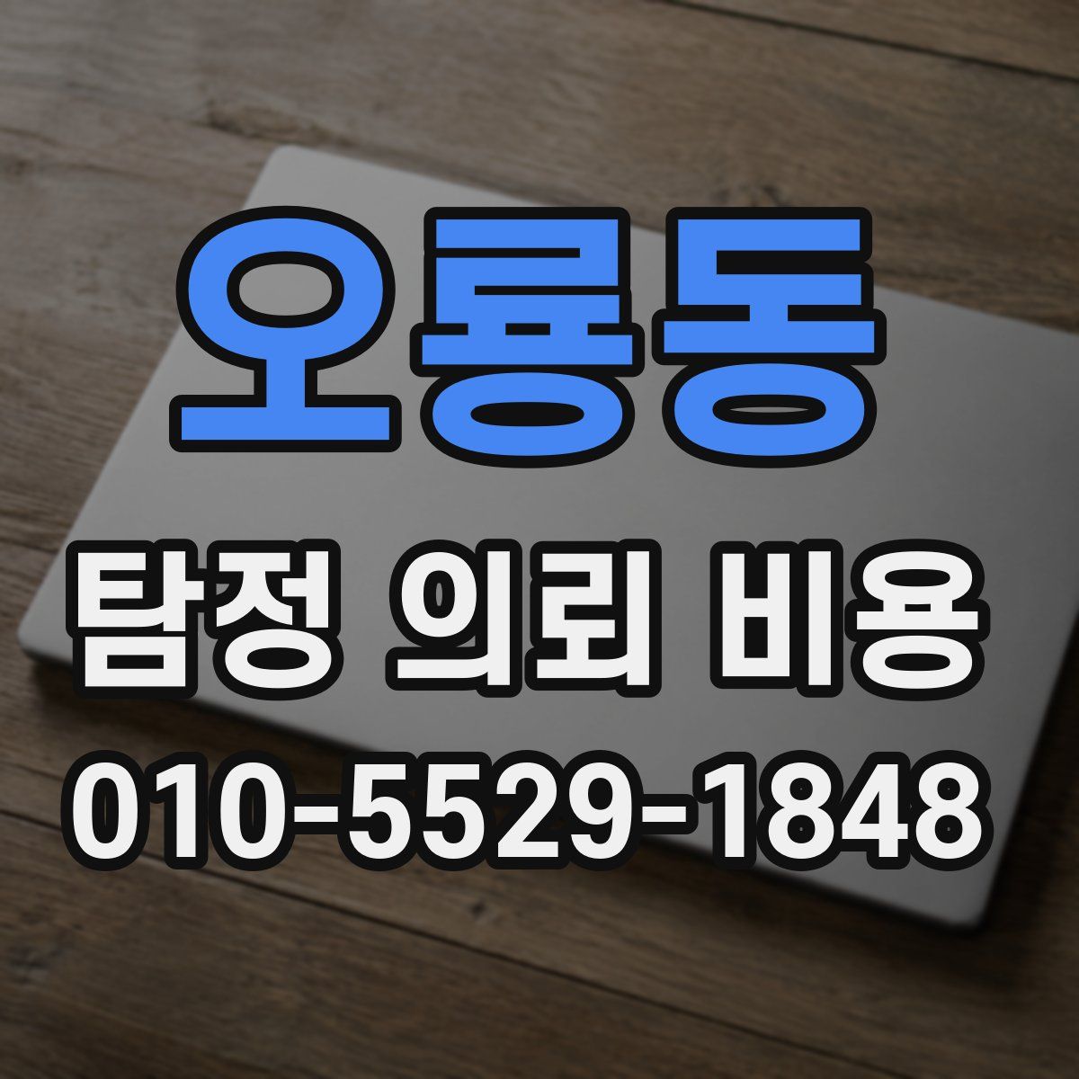 오룡동 탐정 의뢰 비용