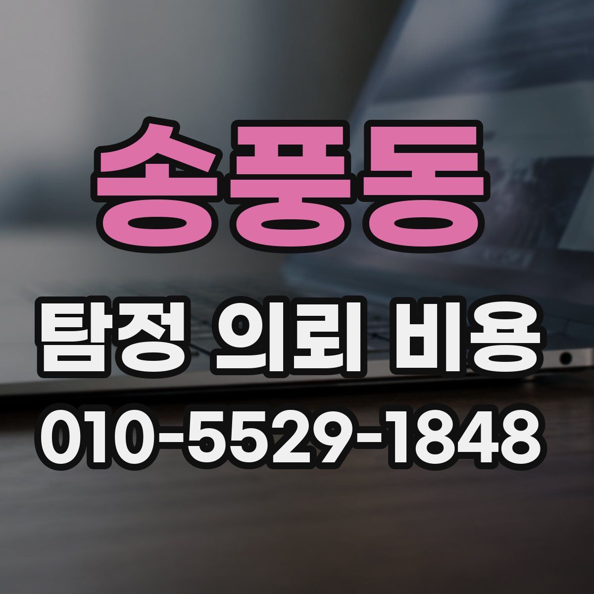 송풍동 탐정 의뢰 비용