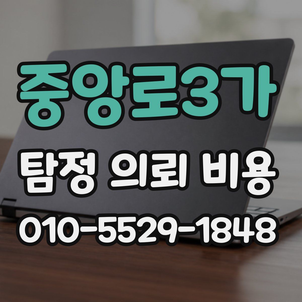 중앙로3가 탐정 의뢰 비용