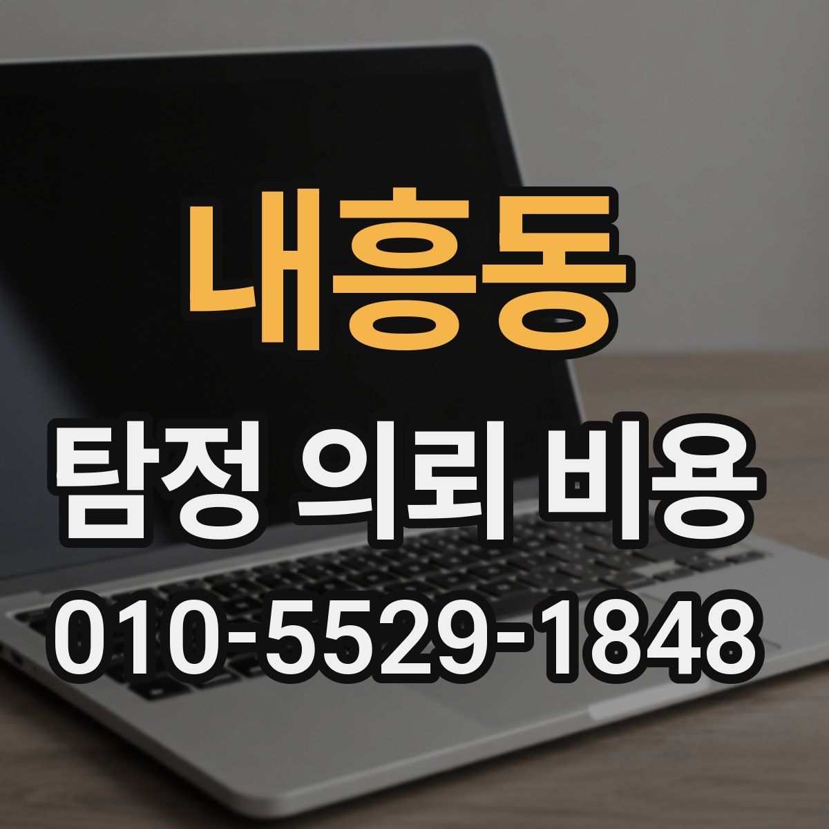 내흥동 탐정 의뢰 비용