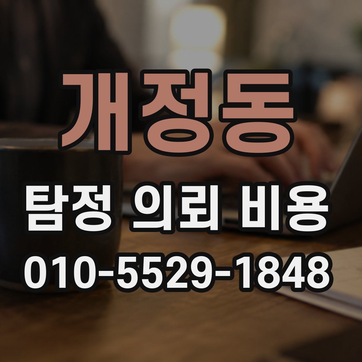 개정동 탐정 의뢰 비용