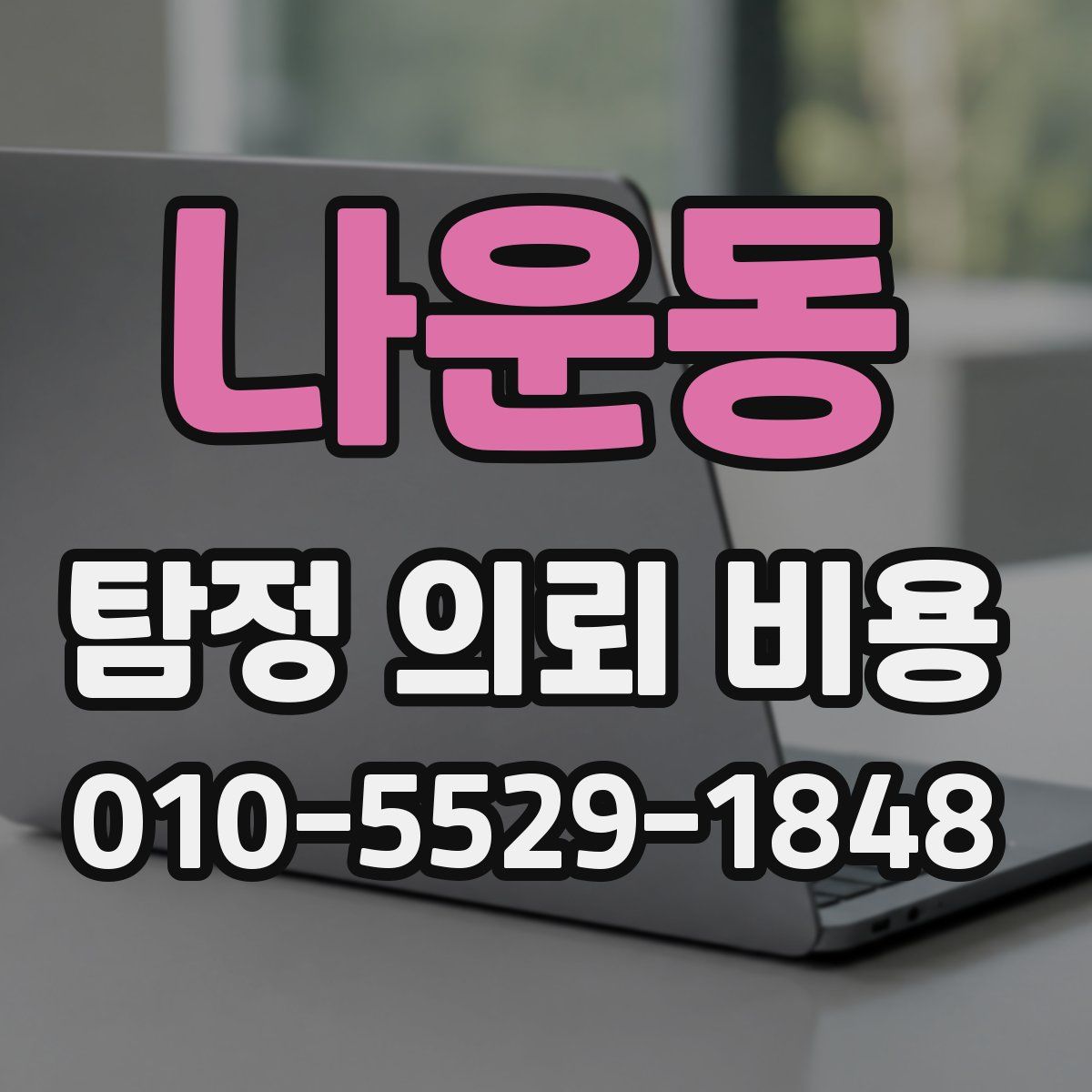 나운동 탐정 의뢰 비용