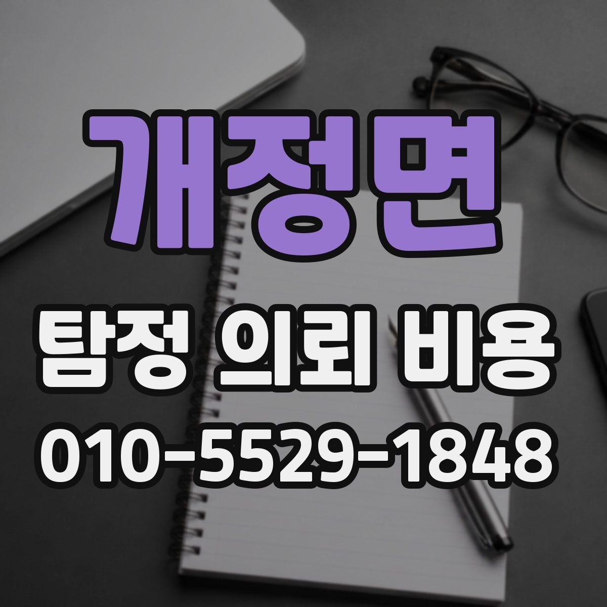 개정면 탐정 의뢰 비용