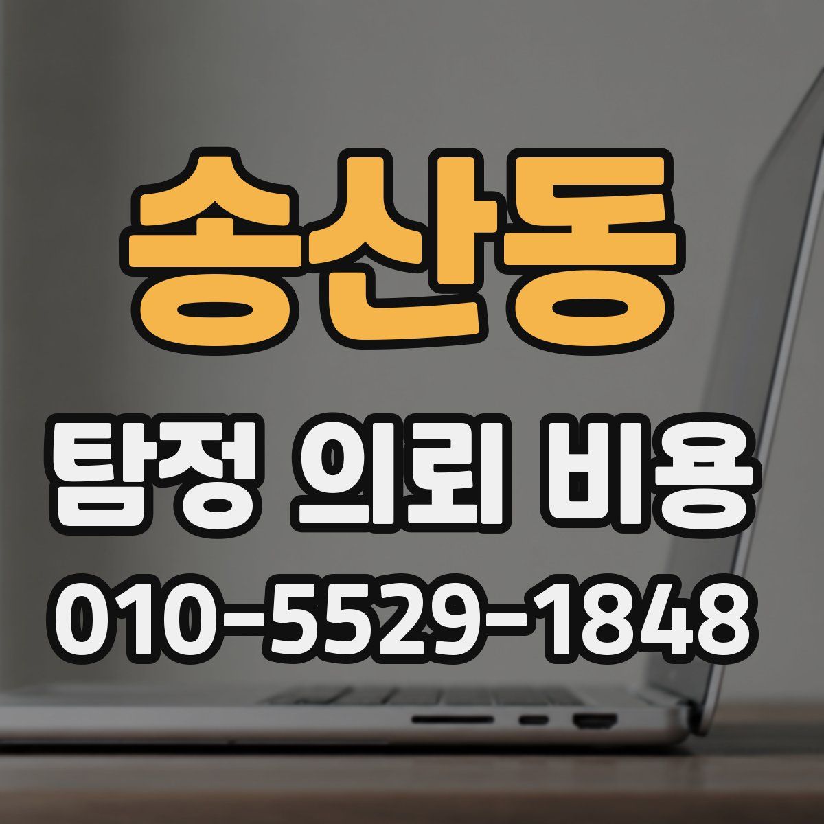 송산동 탐정 의뢰 비용