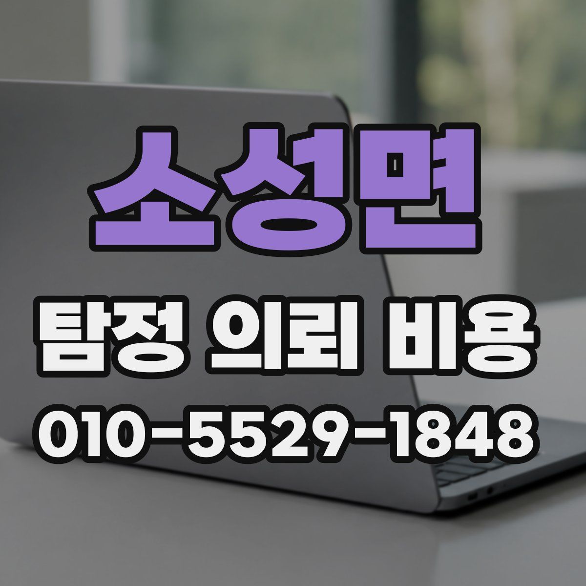 소성면 탐정 의뢰 비용