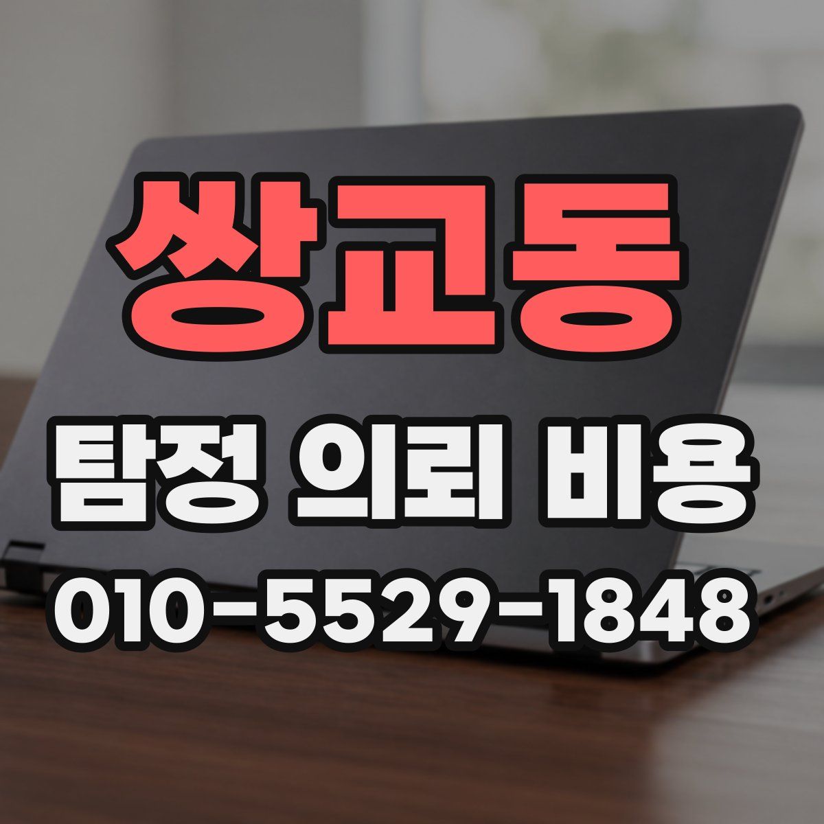 쌍교동 탐정 의뢰 비용