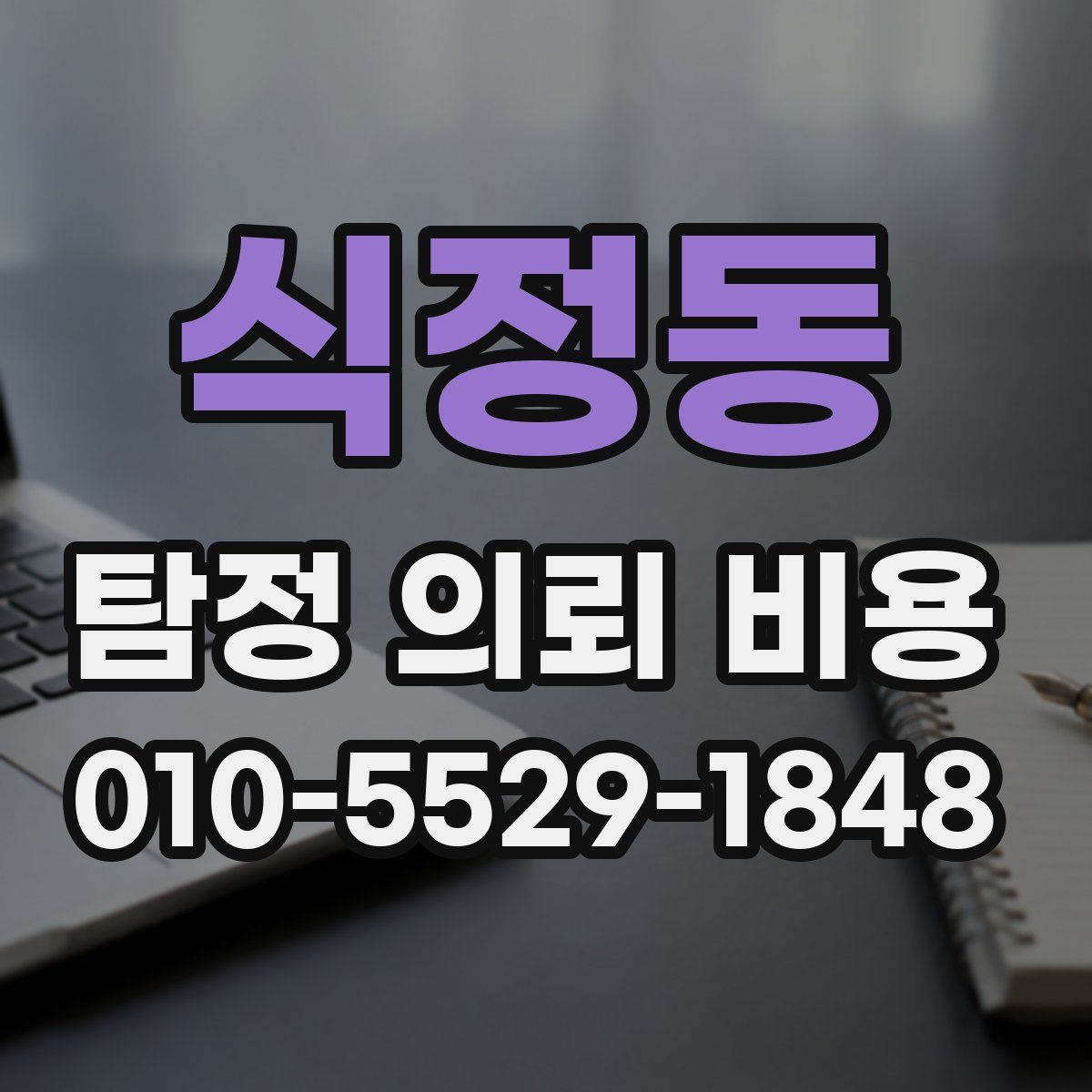 식정동 탐정 의뢰 비용