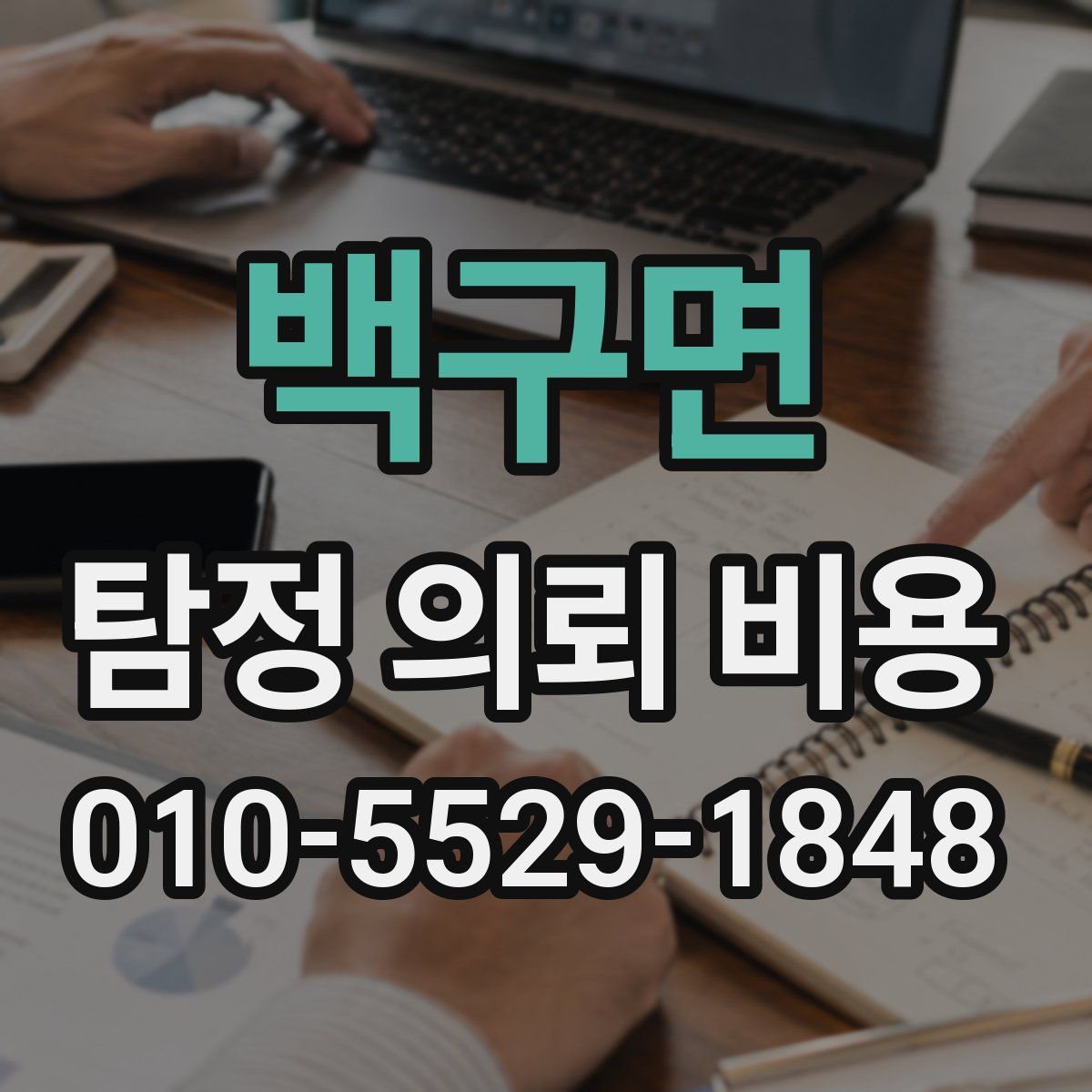 백구면 탐정 의뢰 비용