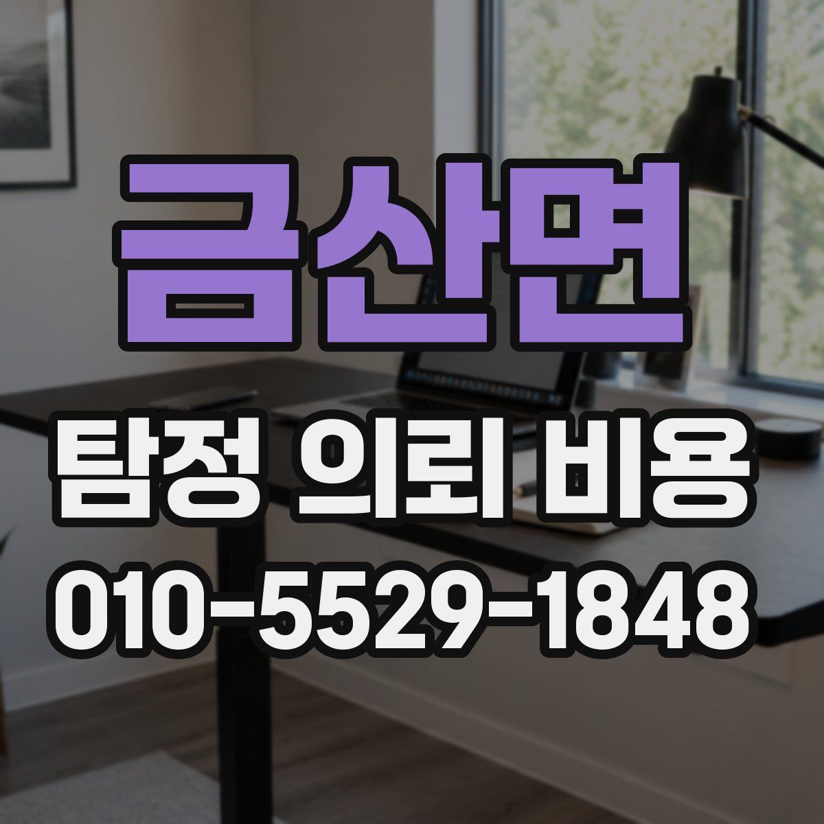 금산면 탐정 의뢰 비용