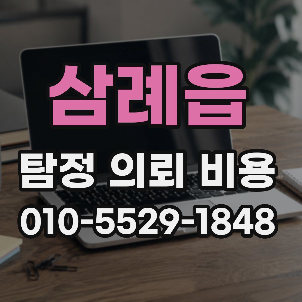 삼례읍 탐정 의뢰 비용