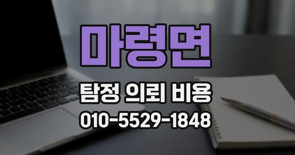 마령면 탐정 의뢰 비용