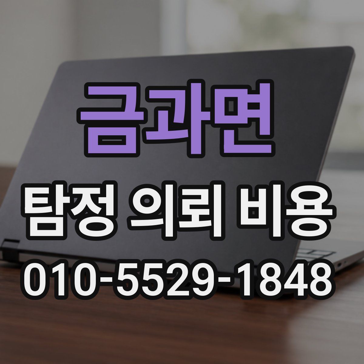 금과면 탐정 의뢰 비용