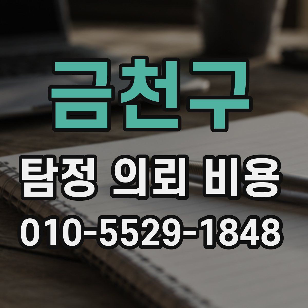 금천구 탐정 의뢰 비용