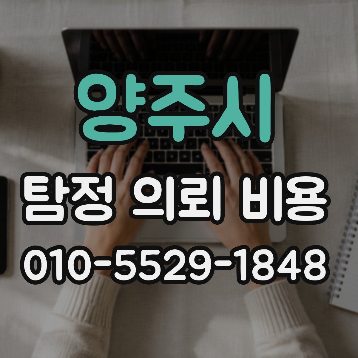양주시 탐정 의뢰 비용