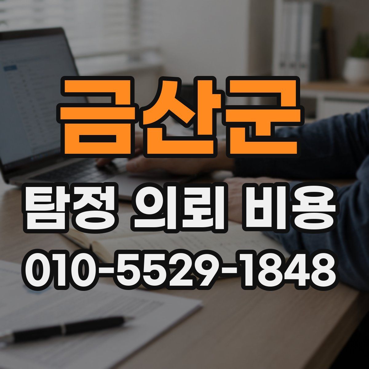 금산군 탐정 의뢰 비용