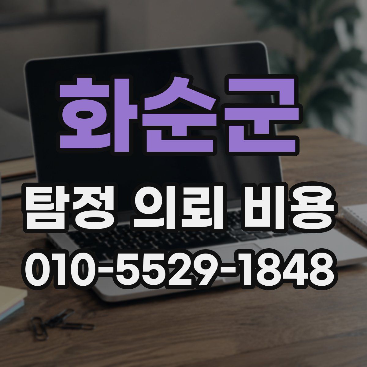 화순군 탐정 의뢰 비용