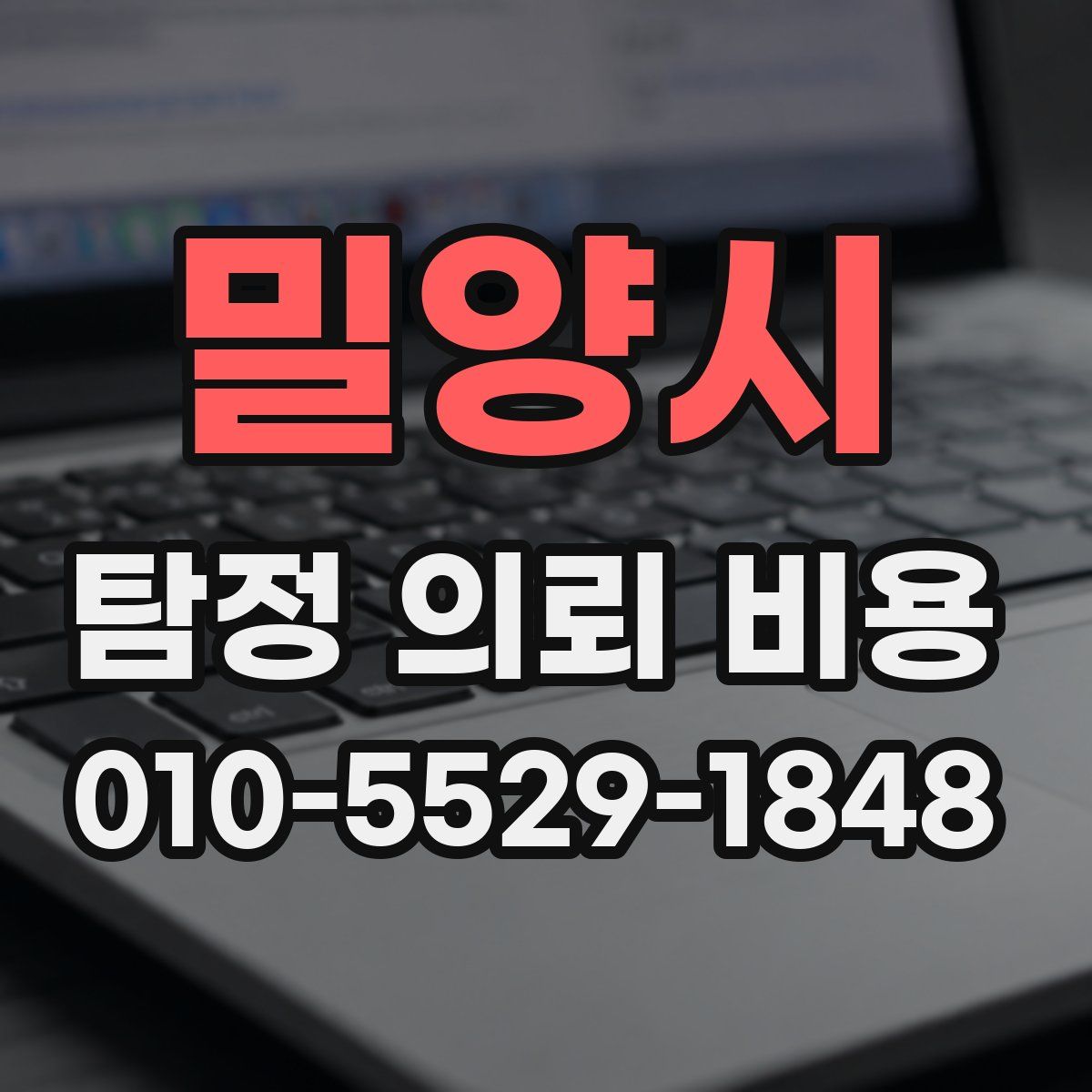 밀양시 탐정 의뢰 비용