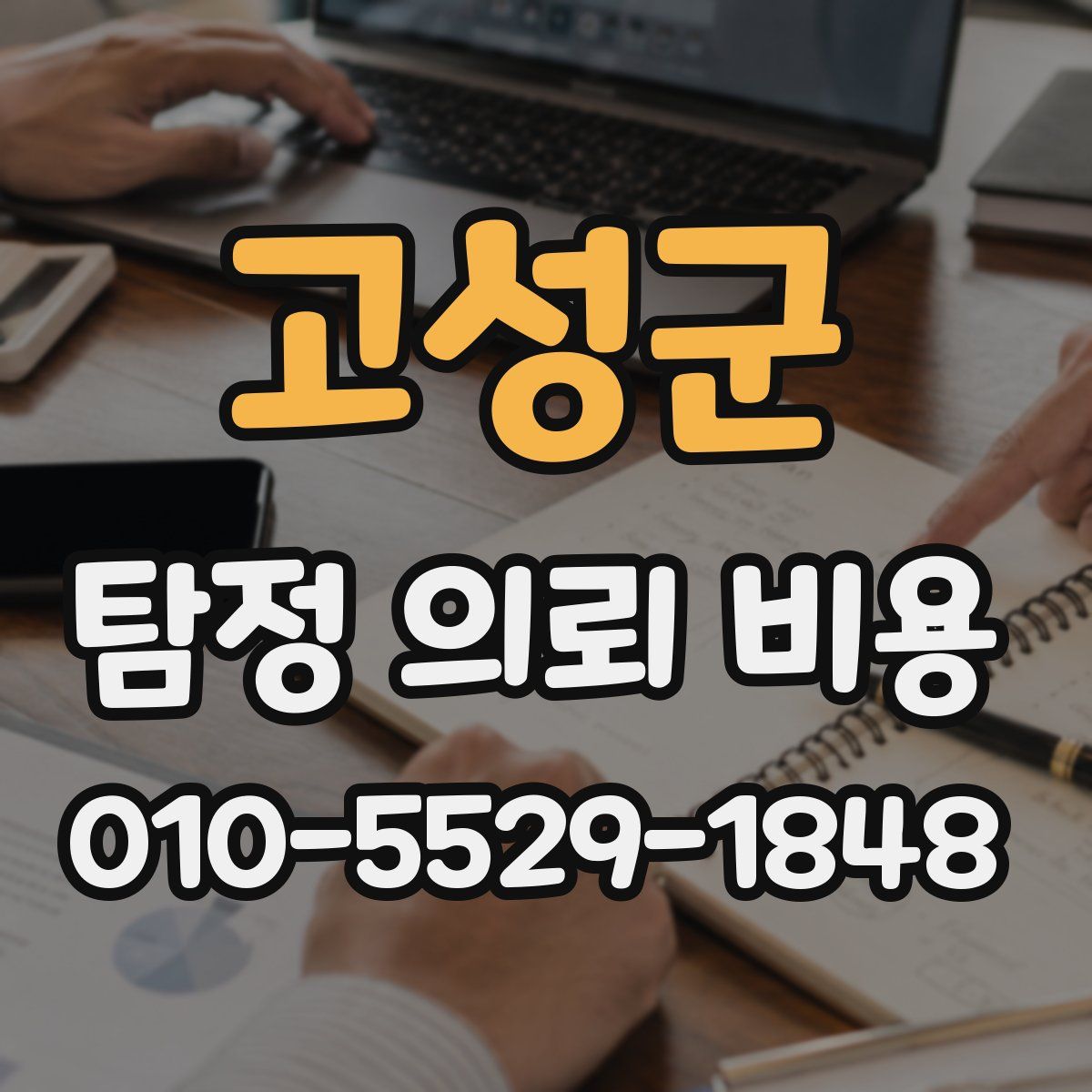 고성군 탐정 의뢰 비용