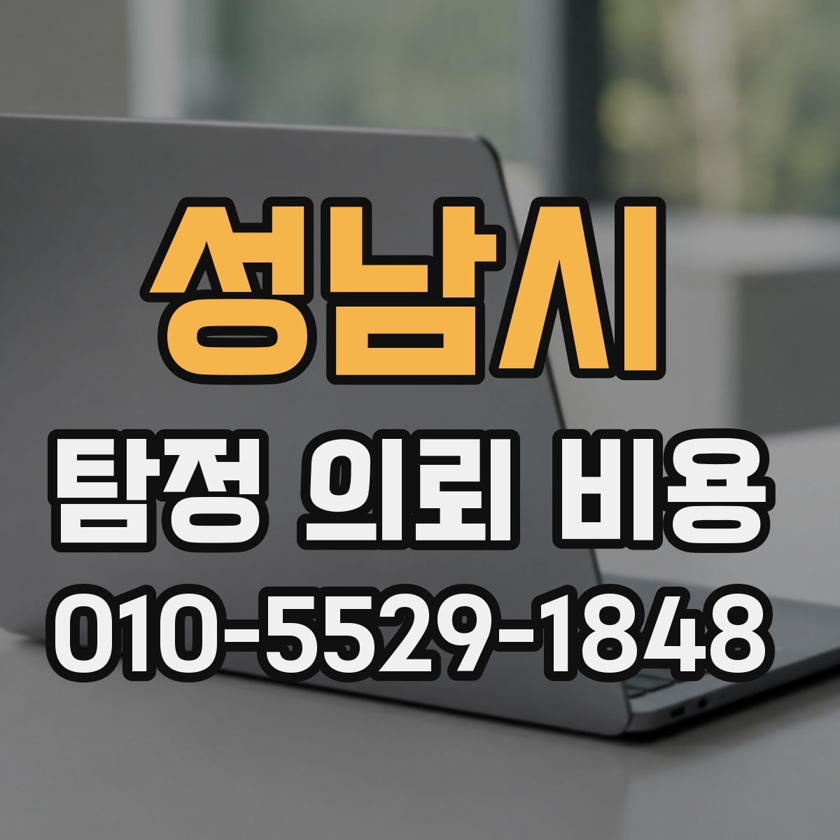 성남시 탐정 의뢰 비용