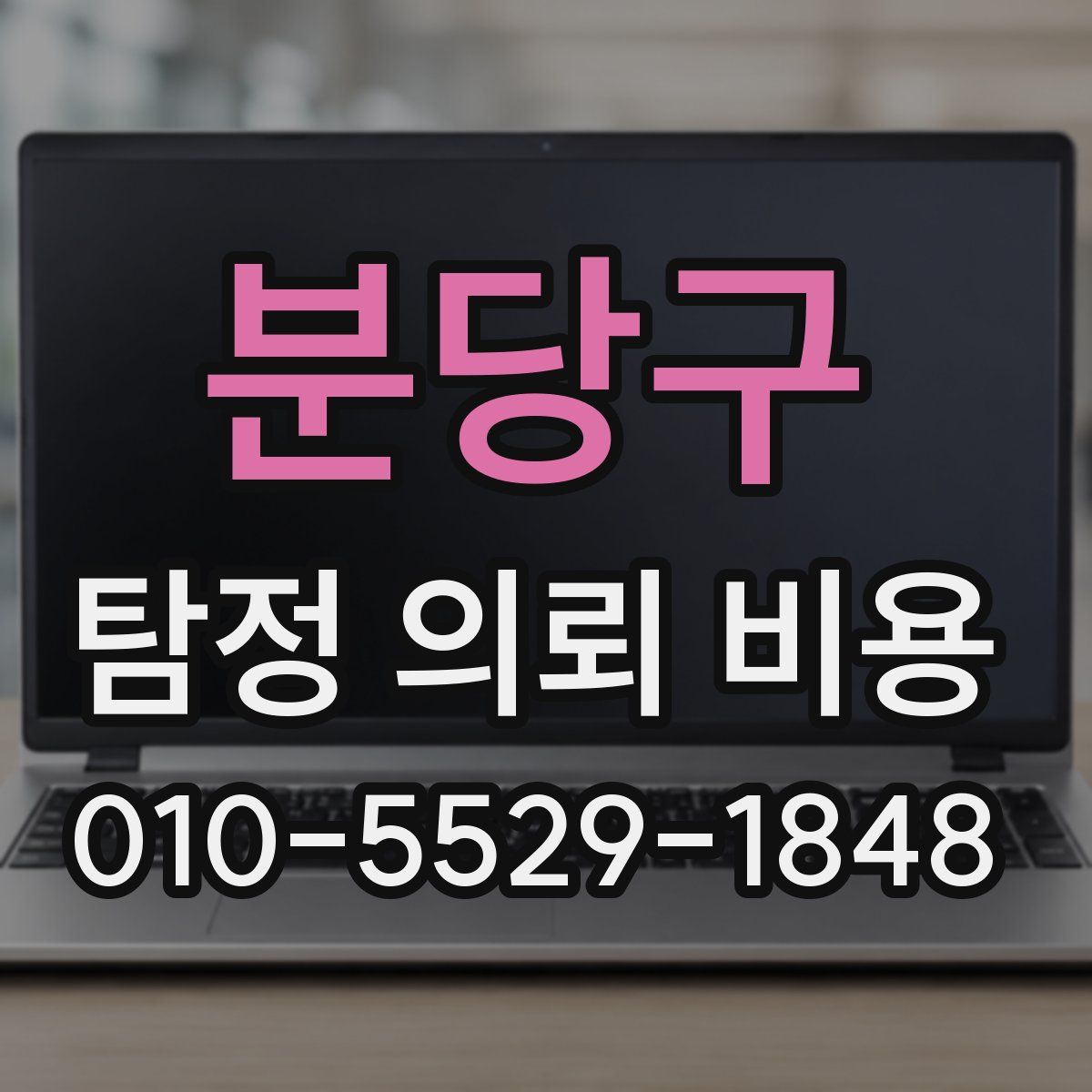 분당구 탐정 의뢰 비용