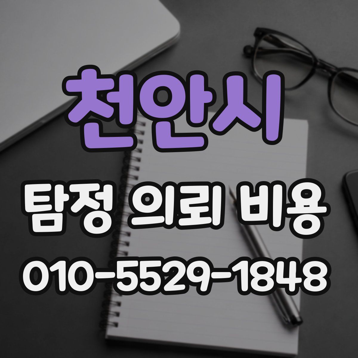 천안시 탐정 의뢰 비용