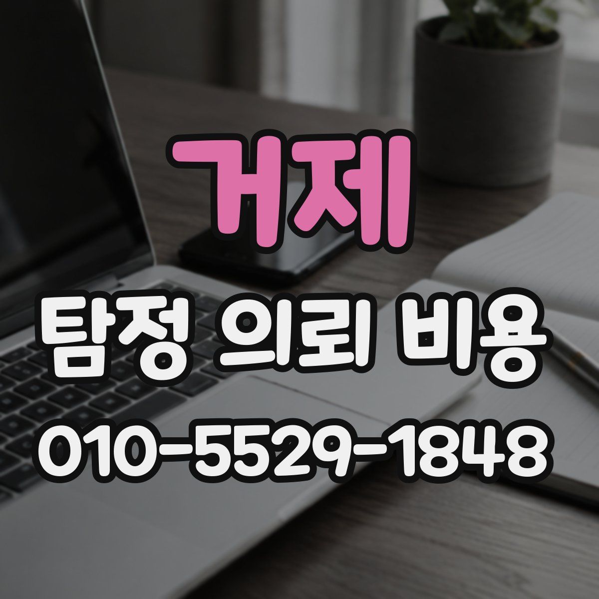거제 탐정 의뢰 비용