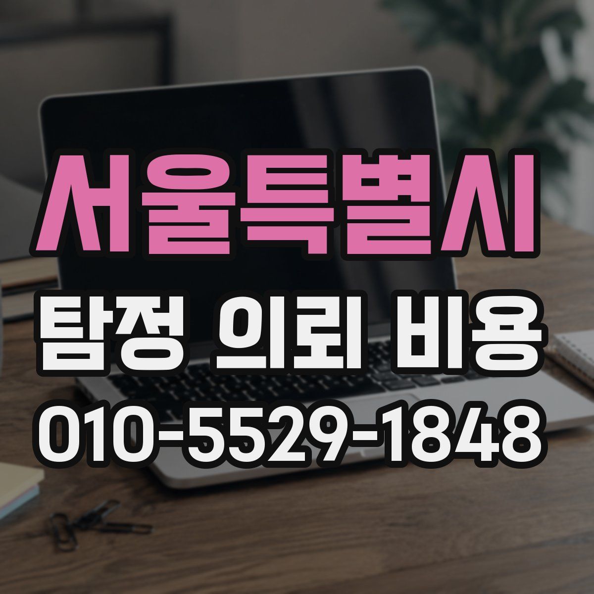 서울특별시 탐정 의뢰 비용