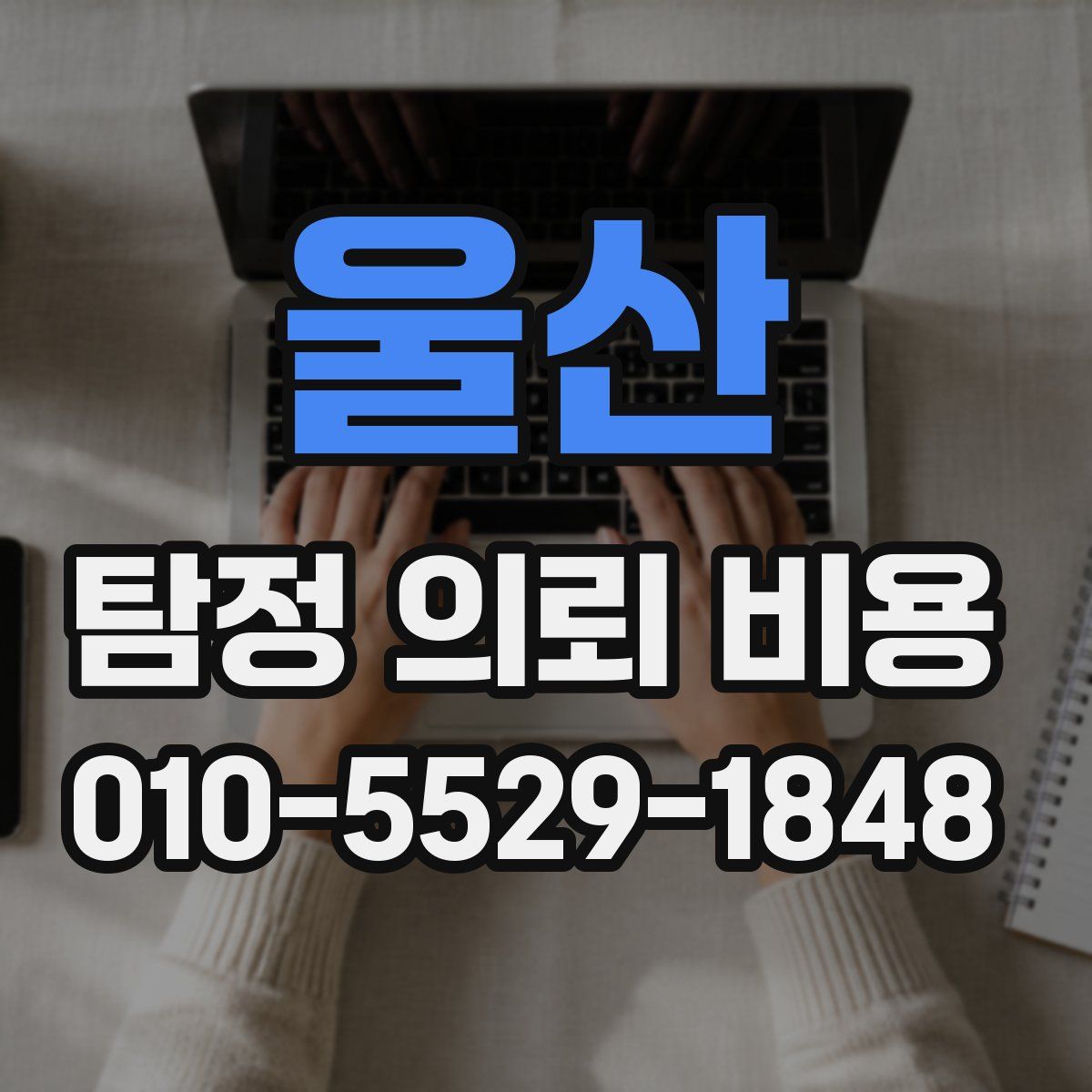 울산 탐정 의뢰 비용