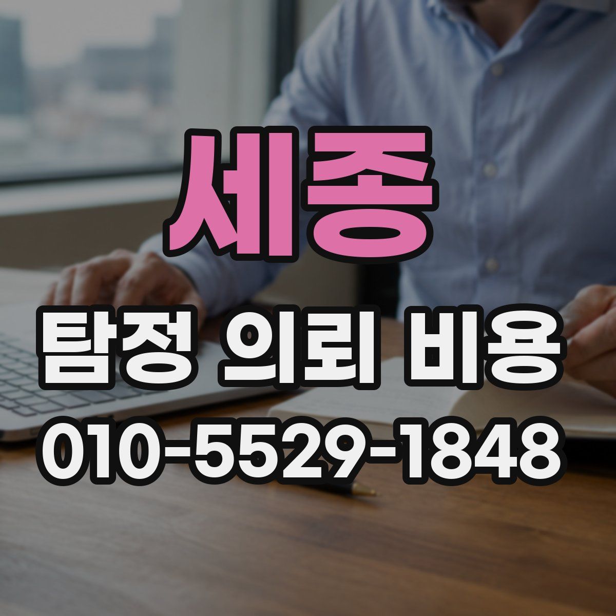 세종 탐정 의뢰 비용