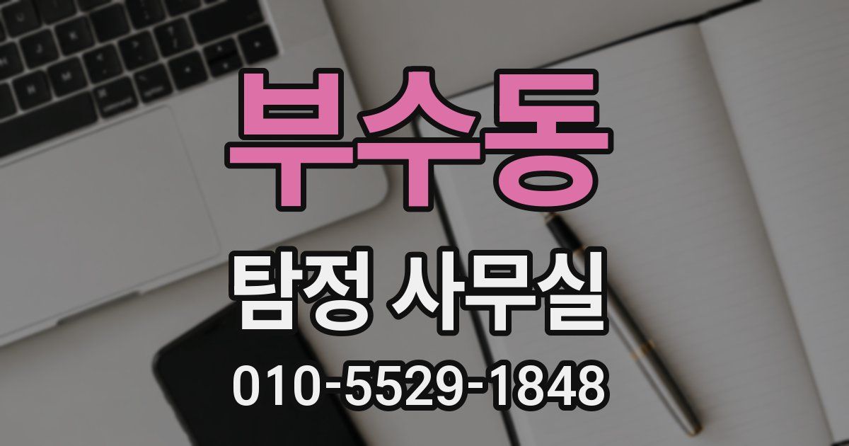 부수동 탐정 사무실