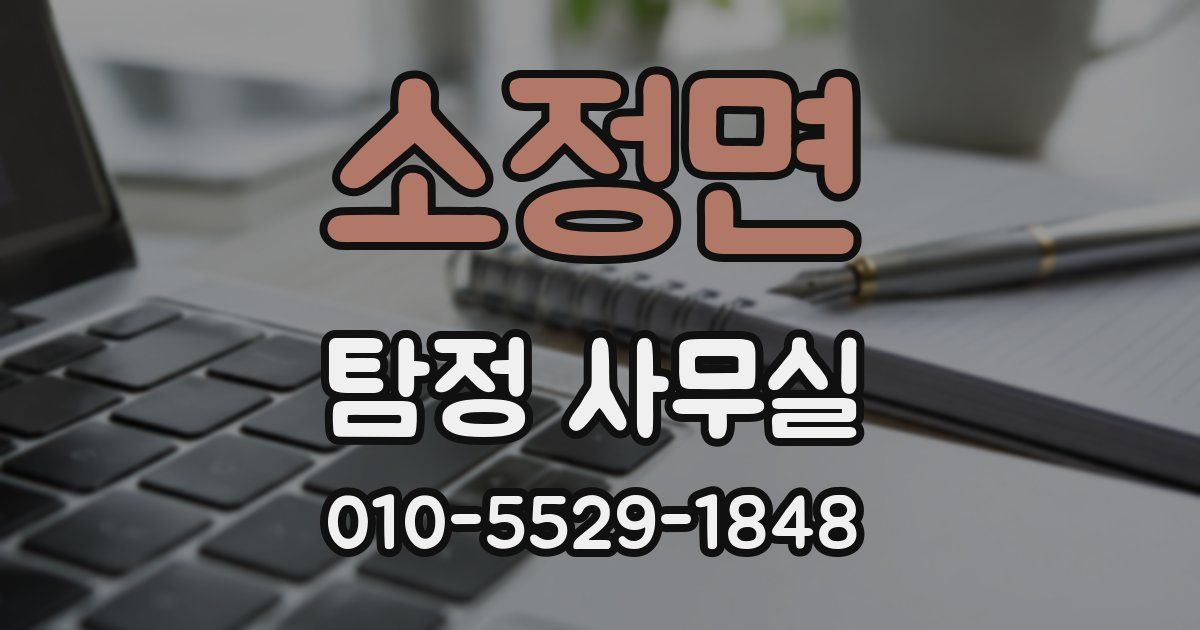 소정면 탐정 사무실