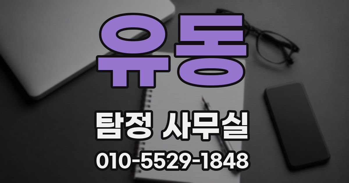 유동 탐정 사무실