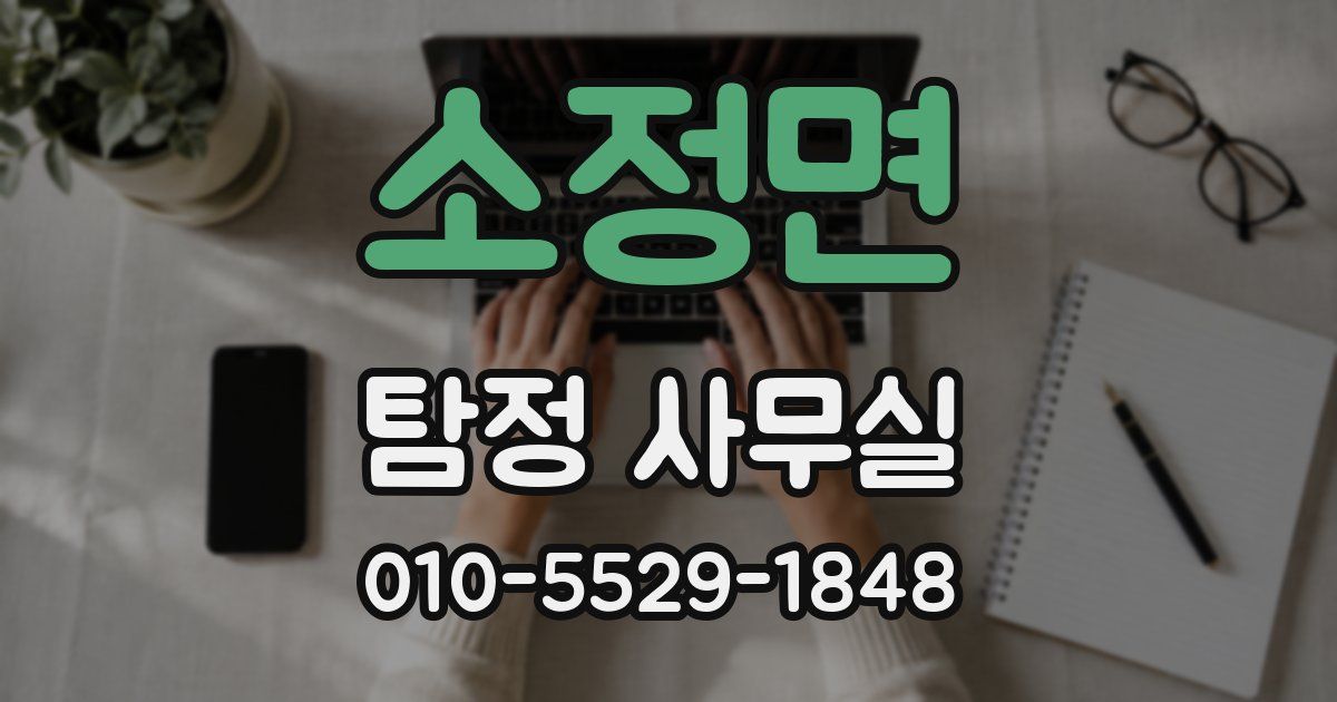 소정면 탐정 사무실