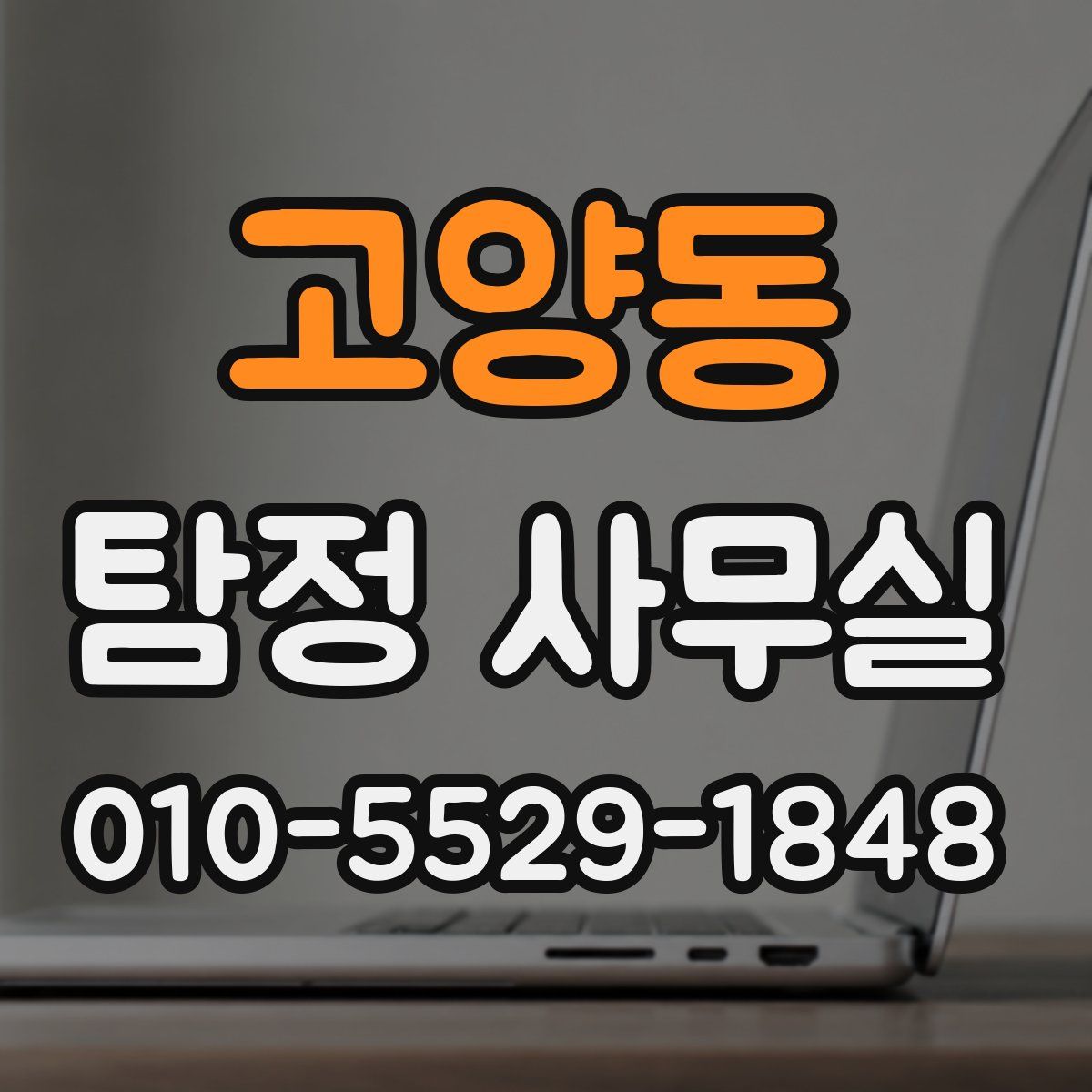 고양동 탐정 사무실