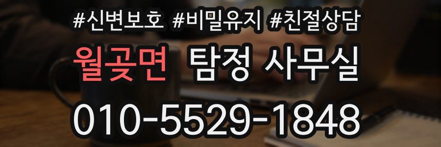 월곶면 탐정 사무실