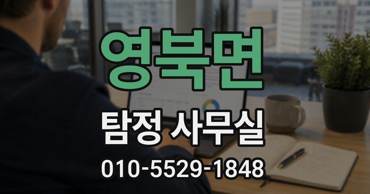 영북면 탐정 사무실